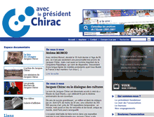 Tablet Screenshot of jacqueschirac-asso.fr